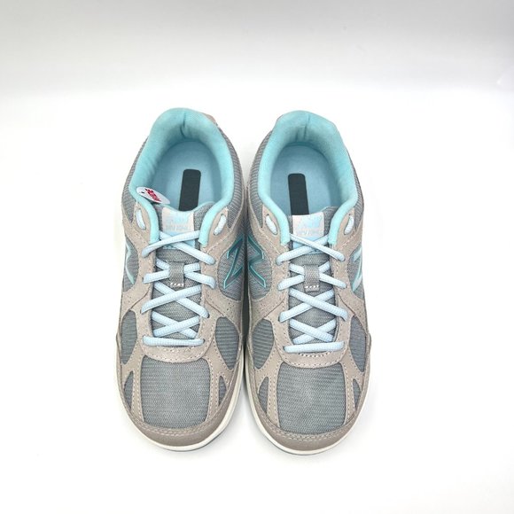 5.5 2E XW EXTRA WIDE New Balance Women's Gray Blue 877 V1 Walking Sneakers Shoes - Picture 3 of 11